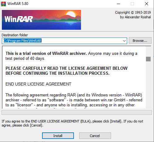 tải phần mềm winrar
