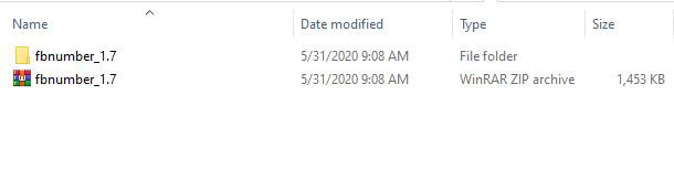 giải nén file đã tải về