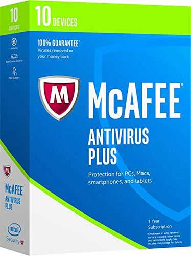 phần mềm McAfee AntiVirus Plus