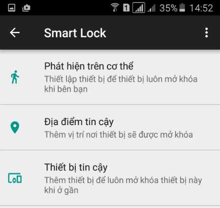 đăng nhập qua smarrt lock