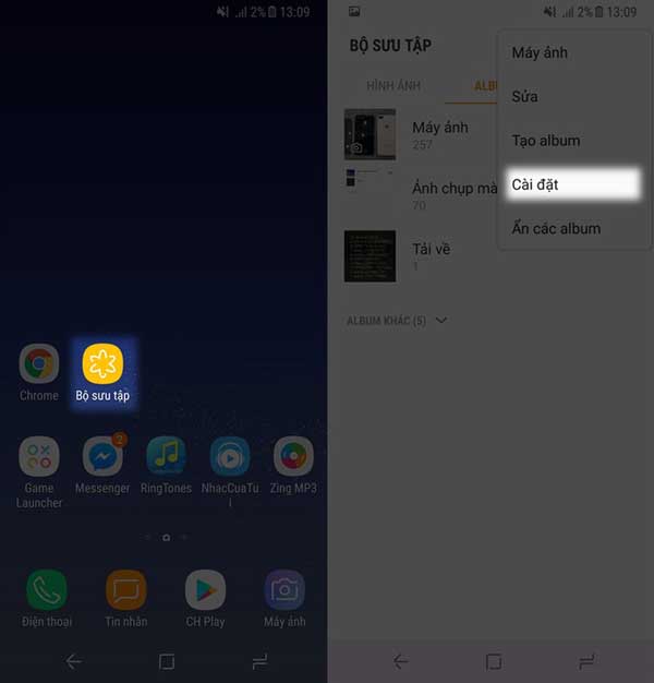 khôi phục hình ảnh đã xóa trên điện thoại samsung