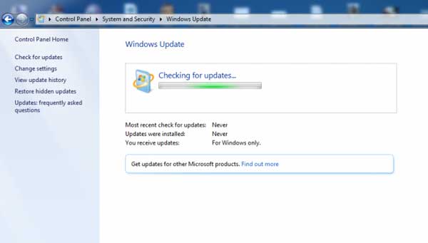 luôn cập nhật windows mới
