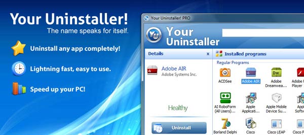 tải phần mềm Your Uninstaller