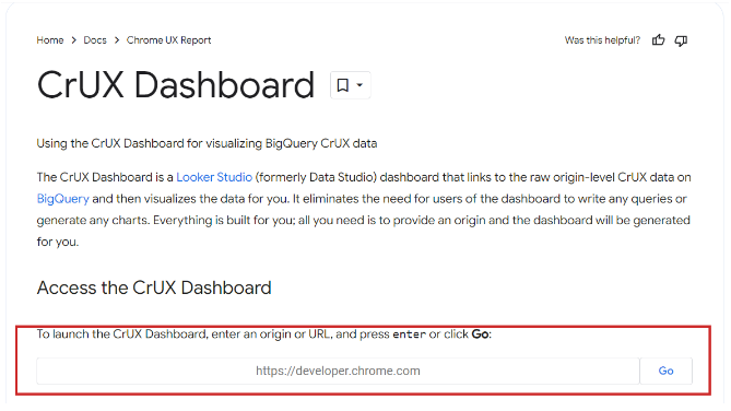 Crux Dashboard Launcher