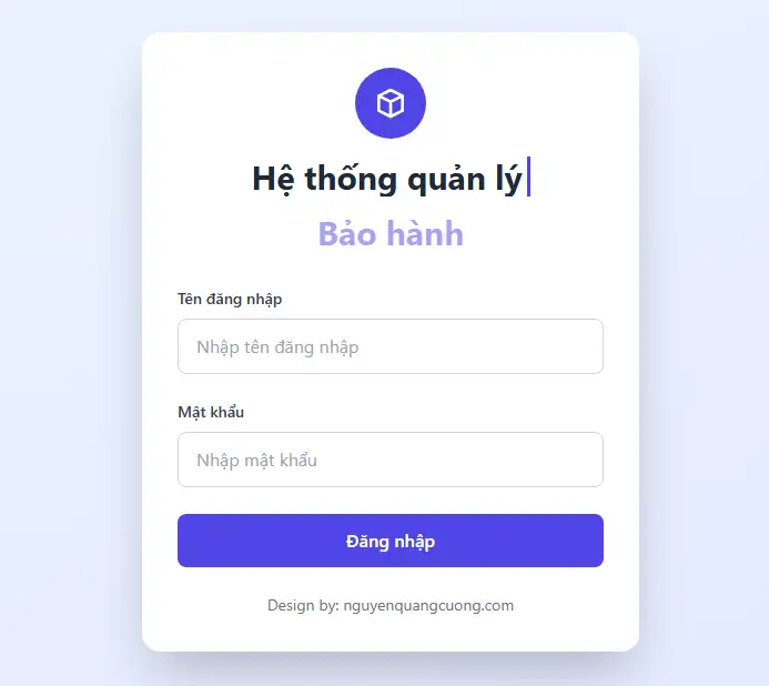 he thong quan ly bao hanh
